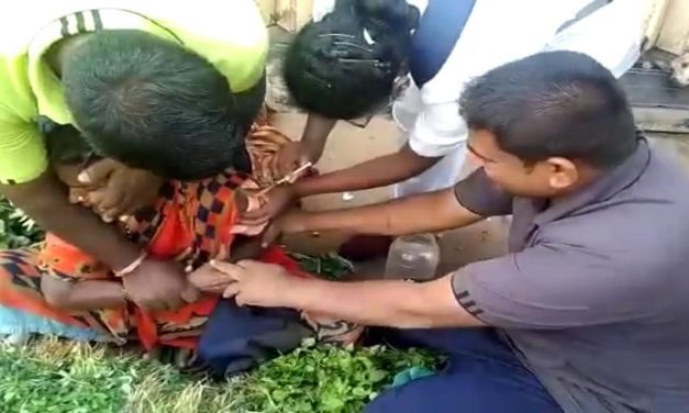 ವಾಕ್ಸಿನ್ ತಗೆದುಕೊಳ್ಳಲು ವೃದ್ದೆಯ ನಕಾರ – ವಿಡಿಯೋ…