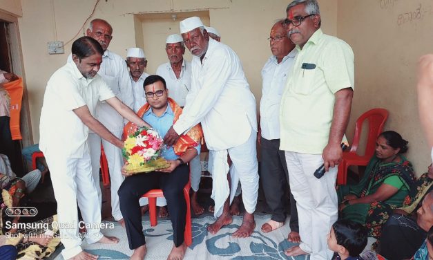 ಐಪಿಎಸ್ ಅಧಿಕಾರಿ ಜಗದೀಶ ಅಡಹಳ್ಳಿಗೆ ಸತ್ಕಾರ