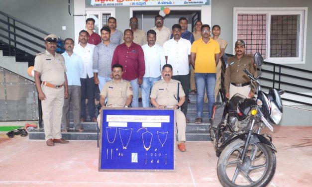 ಮನೆ ಕಳ್ಳರನ್ನ ಬಂಧಿಸಿದ ನಿಪ್ಪಾಣಿ ಪೋಲಿಸರು