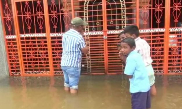 ಮಹಾರಾಷ್ಟ್ರದ ಮಳೆ ಅಭರಕ್ಕೆ ಕೃಷ್ಣಾ ನದಿ ತೀರದ ದೇವಸ್ಥಾನಗಳು ಜಲಾವೃತ