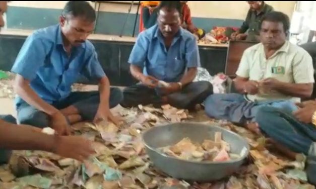 ಸವದತ್ತಿ ಯಲ್ಲಮ್ಮ ದೇವಿಯ ಹುಂಡಿಯಲ್ಲಿ 70 ಲಕ್ಷ ದೇಣಿಗೆ ಸಂಗ್ರಹ