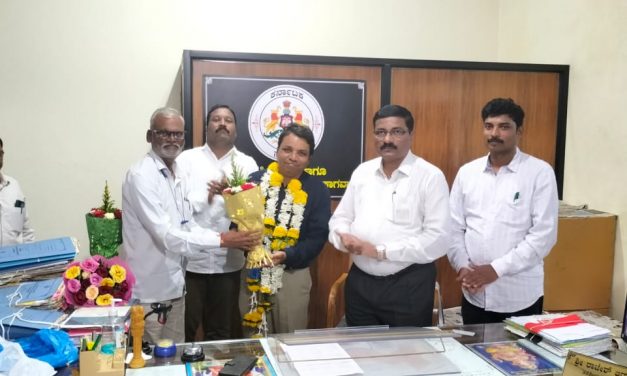 ಕಾಗವಾಡ ಗ್ರೇಡ್-2 ತಹಶೀಲ್ದಾರರಾಗಿ ರಾಕೇಶ ಬುವಾ ಅಧಿಕಾರ ಸ್ವೀಕಾರ..!