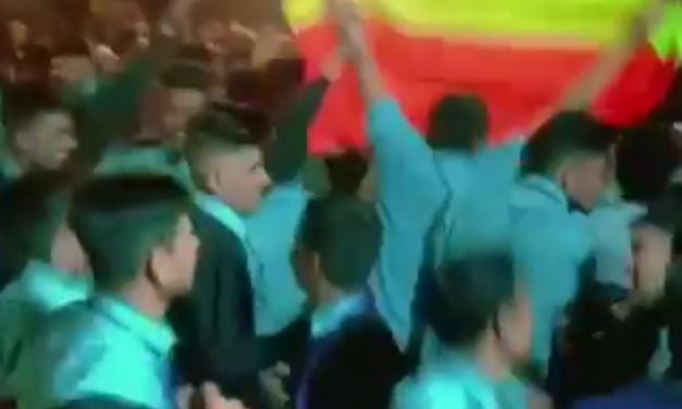 ಕನ್ನಡ ಧ್ವಜ ಹಿಡಿದು ನೃತ್ಯ ಮಾಡಲು ಯತ್ನಿಸಿದ ಕನ್ನಡ ವಿದ್ಯಾರ್ಥಿ ಮೇಲೆ ಹಲ್ಲೆ