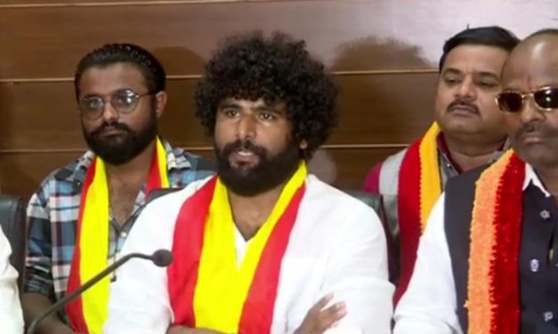 ವಿಡಿಯೋ : ಮಹಾ ಸಚಿವರು ಗಡಿ ಕ್ಯಾತೆ ತೆಗೆದ್ರೆ ಅವರ ಮುಖಕ್ಕೆ ಮಸಿ ಬಳಿಯುತ್ತೇವೆ ಕರವೇ ಜಿಲ್ಲಾಧ್ಯಕ್ಷ ಎಚ್ಚರಿಕೆ