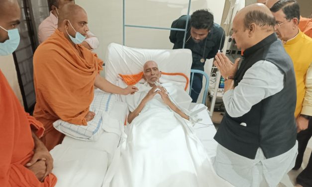 ವಿಡಿಯೋ : ಸಿದ್ದೇಶ್ವರ ಸ್ವಾಮೀಜಿ ಅನಾರೋಗ್ಯ ಹೆಚ್ಚಿನ ಚಿಕಿತ್ಸೆಗೆ ಸಿದ್ದೇಶ್ವರ ಸ್ವಾಮೀಜಿ ನಿರಾಕರಣೆ