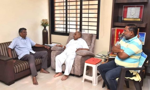 ಕಾಂಗ್ರೆಸ್ ಪಕ್ಷ ಸೇರಲಿದ್ದಾರಾ ರಾಷ್ಟ್ರವಾದಿ ಕಾಂಗ್ರೆಸ್ ಪಕ್ಷದ ಮುಖಂಡ ಉತ್ತಮ ಪಾಟೀಲ?