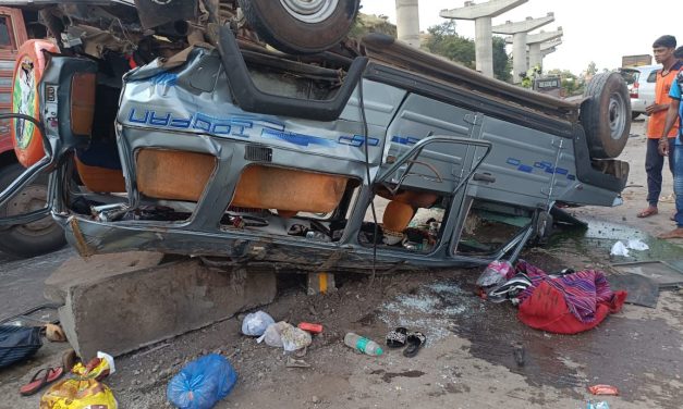 ನಿಪ್ಪಾಣಿಯ ಸ್ತವನಿದಿ ಬಳಿ ಸರಣಿ ಅಪಘಾತ ಓರ್ವ ಸಾವು