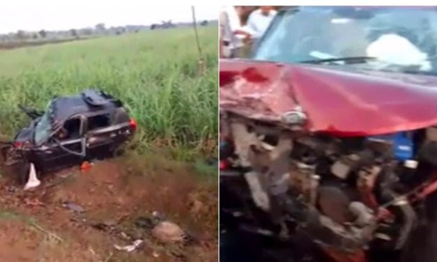 ಎರಡು ಕಾರುಗಳ ಮಧ್ಯ ಭೀಕರ ಅಪಘಾತ: ಒಂದೇ ಕುಟುಂಬದ ಮೂವರು ಸಾವು