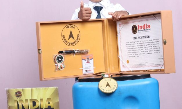 ಎರಡುವರೆ ವರ್ಷಕ್ಕೆ ಇಂಡಿಯಾ ಬುಕ್ ಆಫ್ ರೆಕಾರ್ಡ್ಸ್ ನಲ್ಲಿ ಹೆಸರು ದಾಖಲಿಸಿಕೊಂಡ ಕುಡಚಿಯ ಪುಟ್ಟ ಪೋರ ವಿಹಾನ್…