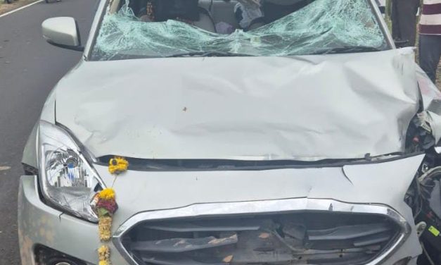 ಪಾದಯಾತ್ರೆ ಹೊರಟವರ ಮೇಲೆ ಹರಿದ ಕಾರು ಹಲವರಿಗೆ ಗಾಯ ಇಬ್ಬರ ಸ್ಥಿತಿ ಗಂಭೀರ