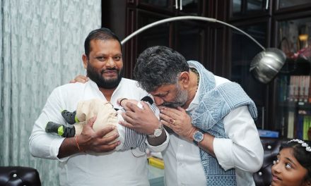 ಕುಡಚಿ ಶಾಸಕ ಮಹೇಂದ್ರ ತಮ್ಮನ್ನವರ ಸುಪುತ್ರನಿಗೆ ನಾಮಕರನ ಮಾಡಿದ ಡಿಸಿಎಂ ಡಿಕೆಸಿ
