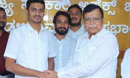 ಅಪೆಕ್ಸ್ ಬ್ಯಾಂಕ್ ನಿರ್ದೇಶಕರಾಗಿ ರಾಹುಲ್ ಜಾರಕಿಹೊಳಿ ಆಯ್ಕೆ : ಬೆಂಗಳೂರಿನಲ್ಲಿ ನಾಮಪತ್ರ ಸಲ್ಲಿಕೆ