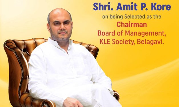 ಪುತ್ರನಿಗೆ ಪಟ್ಟ ಕಟ್ಟಿದ ಪ್ರಭಾಕರ್ ಕೋರೆ