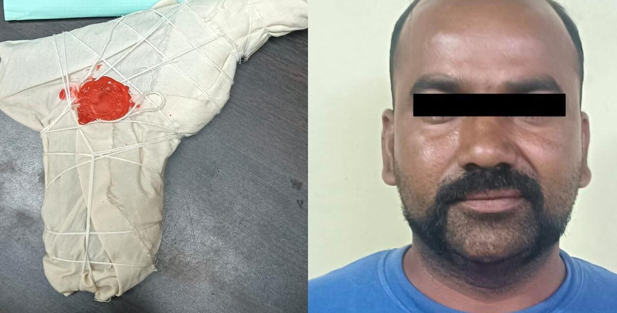 ರಿವಾಲ್ವಾರ ಗನ್ ಇಟ್ಟುಕ್ಕೊಂಡು ಓಡಾಡುತ್ತಿದ್ದವನ ಬಂಧನ