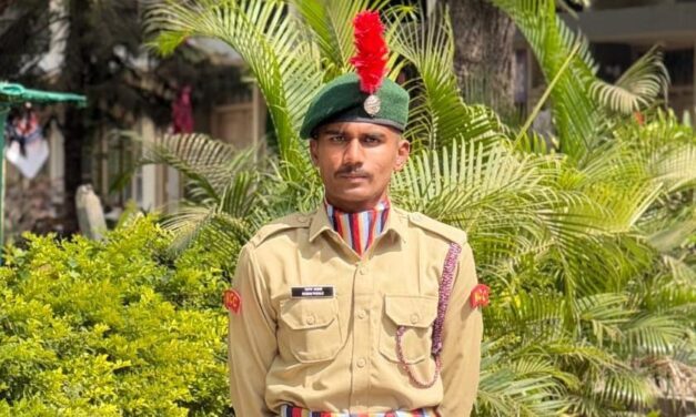 ತಂದೆಯಂತೆ ಭಾರತಿಯ ಸೇನೆಗೆ ಸಂಬರಗಿಯ ಕರನ್ ಪಾಸಲೆ ಆಯ್ಕೆ