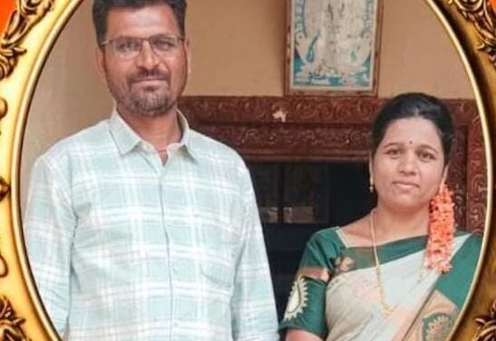 ಹೊಲದಲ್ಲಿ ಕೆಲಸ ಮಾಡುತ್ತಿದ್ದಾಗ ವಿದ್ಯುತ್ ಸ್ಪರ್ಶಿಸಿ ದಂಪತಿಗಳಿಬ್ಬರು ಸಾವು