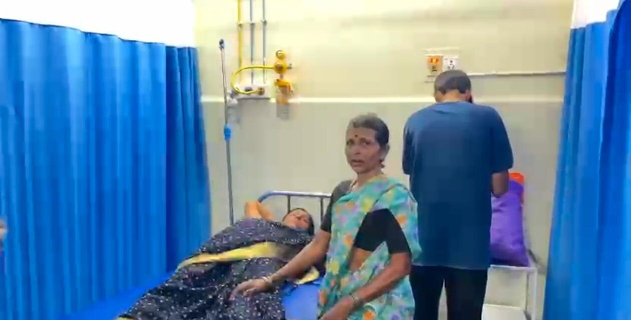 ಎರಡು ಸರ್ಕಾರಿ ಬಸ್ ನಡುವೆ ಅಪಘಾತ ವಿದ್ಯಾರ್ಥಿಗಳು ಸೇರಿ ಹಲವರಿಗೆ ಗಾಯ